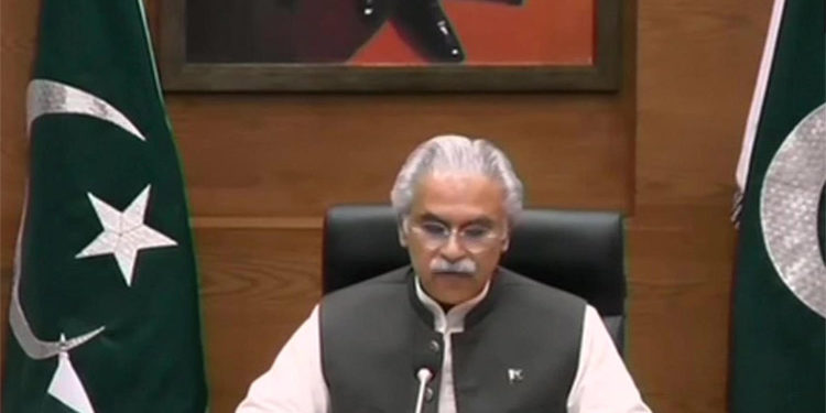 Pakistan plays Kashmir card in SAARC video conference on coronavirus