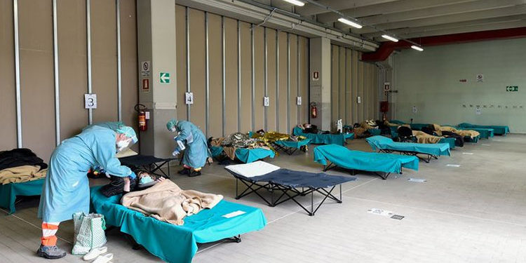 Italy reports highest one-day deaths; world leaders call for “solidarity”