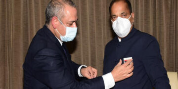 Director General of Police Sanjay Kundu calls on Chief Minister