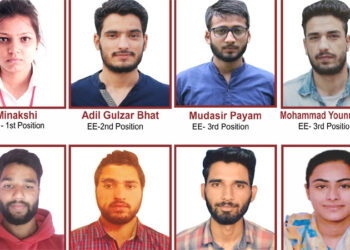 Engineering students of Aryans shine in University results
