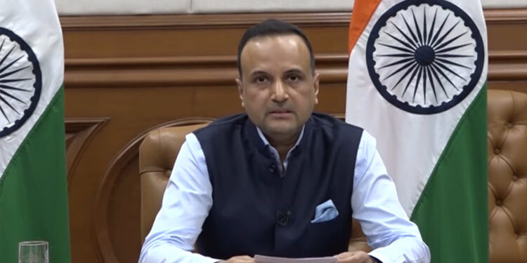 No message for talks sent to Pakistan, says MEA