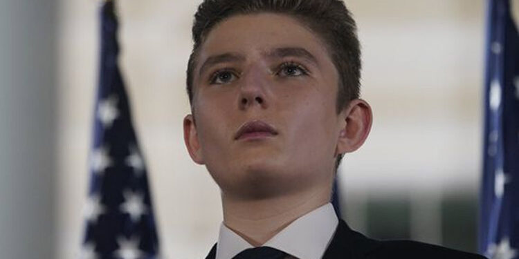 Trump’s son Barron tested Covid-19 positive