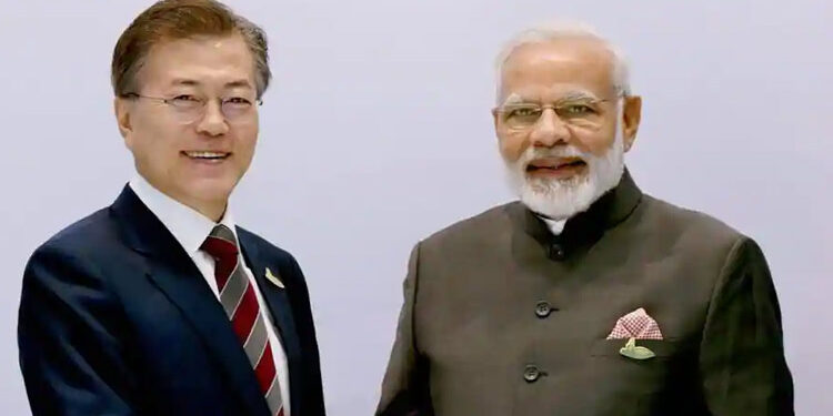 PM Modi’s telephonic conversation with President Moon Jae-in of the Republic of Korea