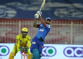 Dhawan’s maiden century helps Delhi Capitals to topple CSK by 5 wickets
