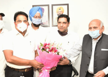 Prince Khullar takes charge as Sr. Vice Chairman of PYDB in the presence of Cabinet Ministers
