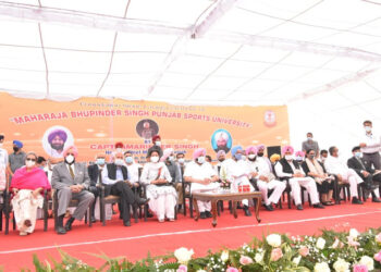 IN DUSSEHRA BOUNTY FOR PATIALA, CM DIGITALLY LAYS FOUNDATION STONE OF SPORTS UNIVERSITY & NEW BUS STAND
