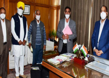 Haroli BJP Mandal delegation calls on CM