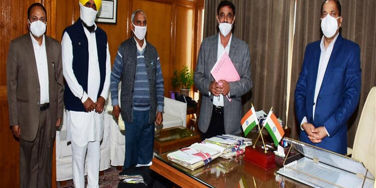 Haroli BJP Mandal delegation calls on CM