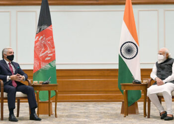 Afghanistan peace negotiator Dr. Abdullah Abdullah meets Prime Minister Modi