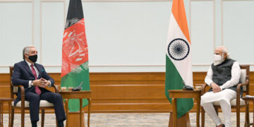 Afghanistan peace negotiator Dr. Abdullah Abdullah meets Prime Minister Modi