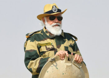 PM Modi celebrates Diwali with soldiers in Jaisalmer, Rajasthan