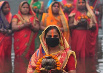 Chhath Puja being celebrated with traditional fervour & devotion