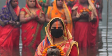 Chhath Puja being celebrated with traditional fervour & devotion