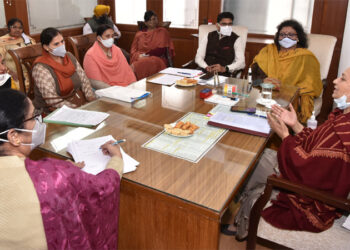 Conditions for appointing dependents of Anganwadi Workers and helpers on Compassionate ground relaxed: Aruna Chaudhary