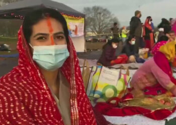 Hundreds of Indian-Americans celebrate Chhath Puja in US