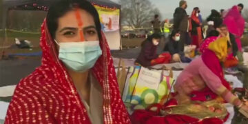Hundreds of Indian-Americans celebrate Chhath Puja in US