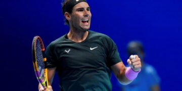 Nadal beats Tsitsipas to reach semis at ATP Finals