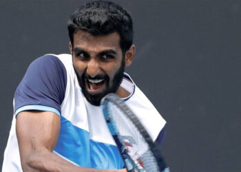 Second straight runner-up finish for Prajnesh