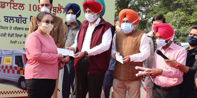 Balbir Sidhu hands over appointment letters to 35 Medical Officers (Dental)