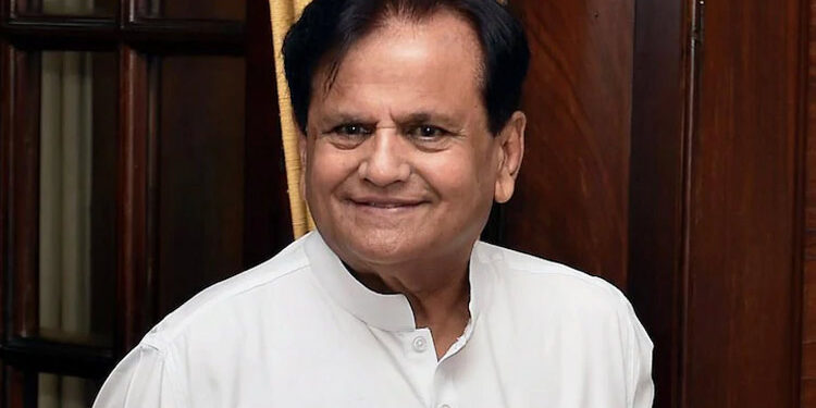 Cheema condoled the death of Ahmad Patel.
