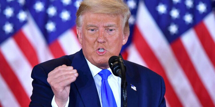 Trump claims he won ‘legally’, accuses Democrats of ‘stealing’ election
