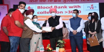 National Voluntary Blood Donation Day Celebrated at Kisan Vikas Chamber