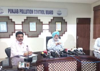 CHECK YOUR INTERNAL POLLUTING SOURCE BEFORE BLAMING PUNJAB-PPCB CHAIRMAN TELLS DELHI AUTHORITIES