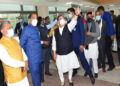 BJP National President J. P. Nadda and CM Jai Ram Thakur reviews construction work of AIIMS