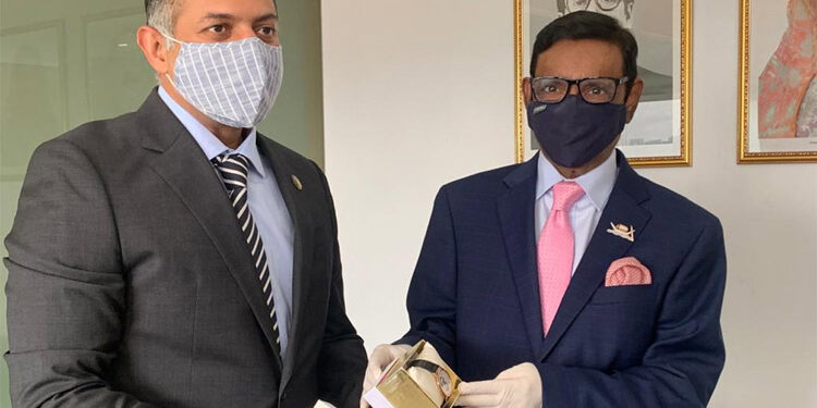 High Commission of India launches Special Edition wrist watches for Mujib Centenary year in Dhaka