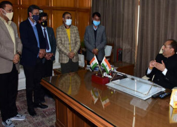 Delegation of HPAS officers calls on Chief Minister