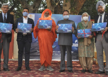 MP, DC AND SEECHEWAL RELEASE COFFEE TABLE BOOK ‘EK ONKAR- ONE SUPREME REALITY’ ON THE LIFE OF SRI GURU NANAK DEV JI