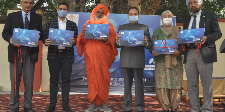 MP, DC AND SEECHEWAL RELEASE COFFEE TABLE BOOK ‘EK ONKAR- ONE SUPREME REALITY’ ON THE LIFE OF SRI GURU NANAK DEV JI