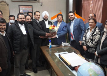 Punjab and Haryana Bar Association honoured O P Soni