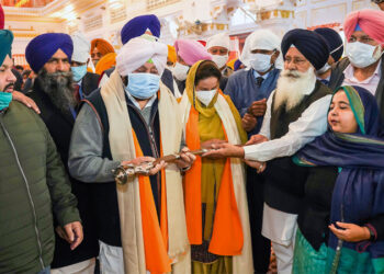 CAPT AMARINDER SINGH LAYS FOUNDATION STONES OF VARIOUS DEVELOPMENT PROJECTS AT SULTANPUR LODHI & DERA BABA NANAK