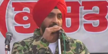 Diljit Dosanjh joins farmers’ protest at Singhu border