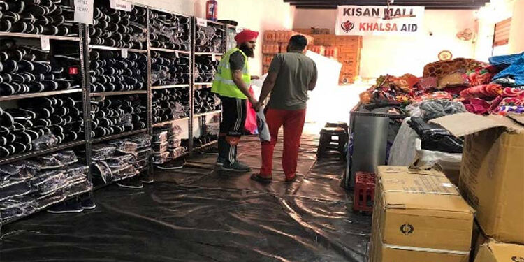 Khalsa Aid sets up Kisan Mall at Delhi’s Tikri border for protesting farmers