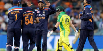 India beat Australia by 13 runs in final ODI; Australia win series 2-1