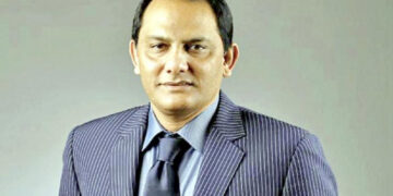 Azhar has close shave as his car turns turtle in Rajasthan