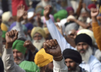 Bharat Bandh Left parties protest with agitating farmers in Andhra