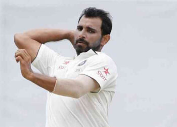 Shami suffers wrist fracture, set to miss remainder of Test series
