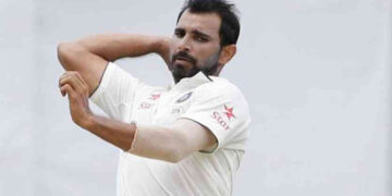 Shami suffers wrist fracture, set to miss remainder of Test series