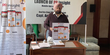 PUNJAB CM LAUNCHES DIGITAL ‘PR INSIGHT’ MOBILE APP AND WEB PORTAL PLATFORM