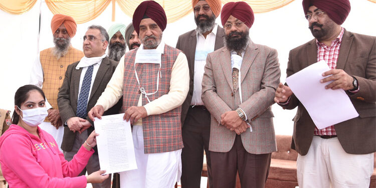Animal Husbandry Minister Tript Bajwa hands over appointment letters to 117 veterinary officers