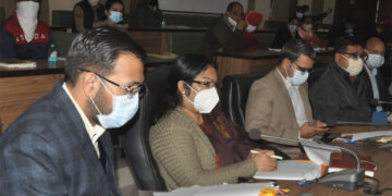 DC REVIEWS IMPLEMENTATION OF PROJECTS WORTH RS 126 CRORE UNDER PHASE-II OF URBAN ENVIRONMENT IMPROVEMENT PROGRAM