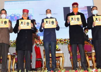 Rajnath Singh appreciates three years achievements of Himachal government