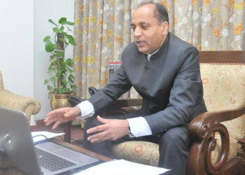 Chief Minister Shri Jai Ram Thakur speaking on the fourth chapter of the Himalayan Start up Track or