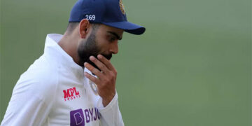 Under Kohli India got both highest and lowest Test scores
