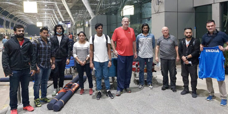 Team of elite javelin throwers arrive in Bhubaneswar Camp for Tokyo Olympics 2021 to commence at Kalinga Stadium
