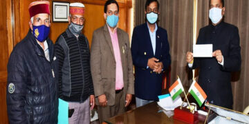 Delegation of Shimla Rural Assembly Constituency call on CM