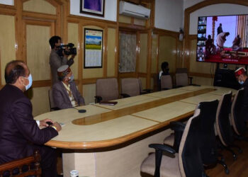 CM witnesses foundation stone laying of New Parliament Building